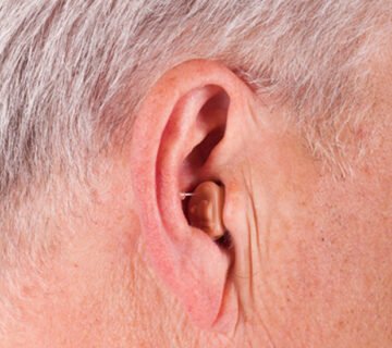 מכשירי שמיעה בתוך האוזן